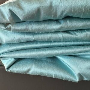 2 Silk curtains by West Elm 108” long x 48” wide